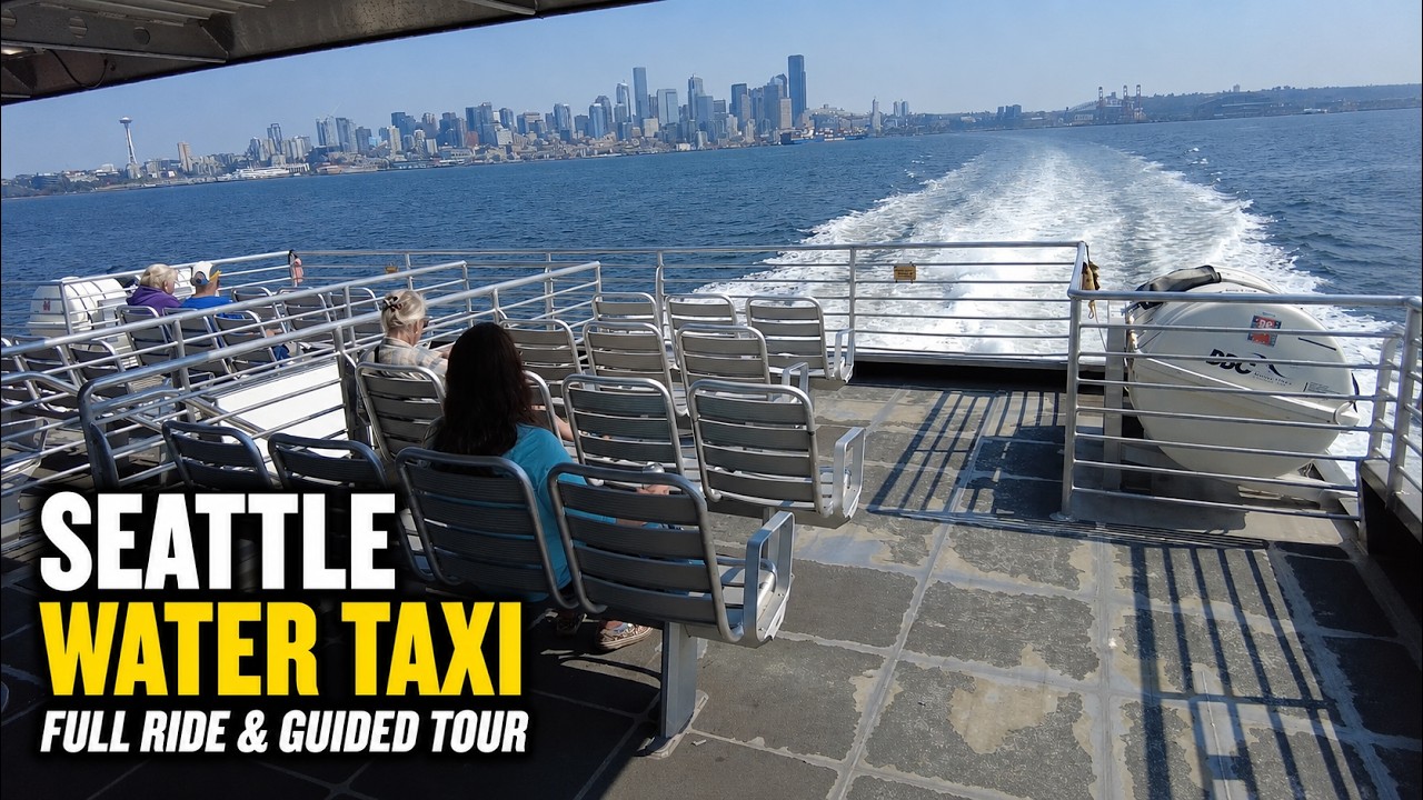 Seattle Water Taxi | Full Guided Tour