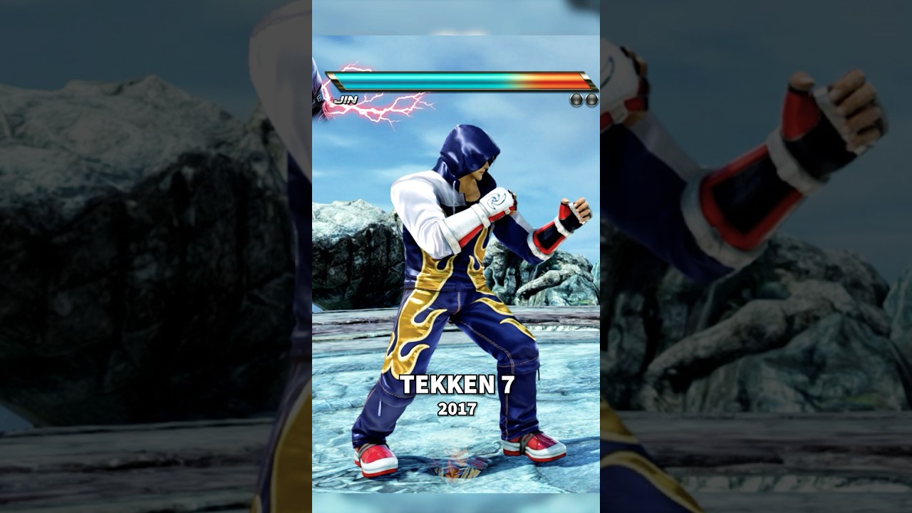 Jin's Classic Tekken 4 Outfit Evolution (2002&ndash;2024) #tekken #jinkazama q
