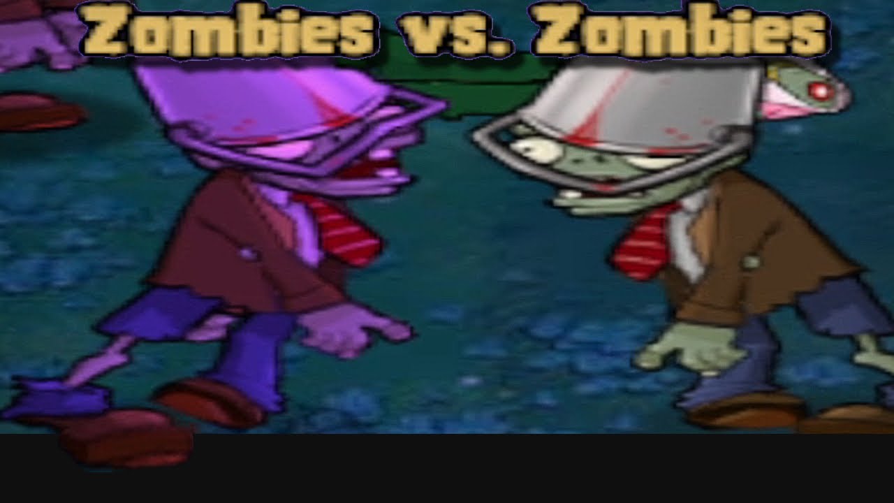 playing the coolest new mini game from the PLants Vs Zombies dlc mod