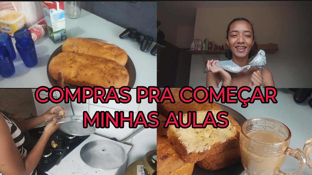 ME ORGANIZANDO PARA COMEÇAR A ESTUDAR, fiz pão caseiro, minha rotina sendo mãe de 5 aos 29