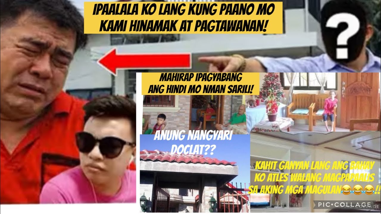Kahit ganyan bahay ko walang magpapaalis sa magulang ko at walang magmumora!!#maloudelosantos