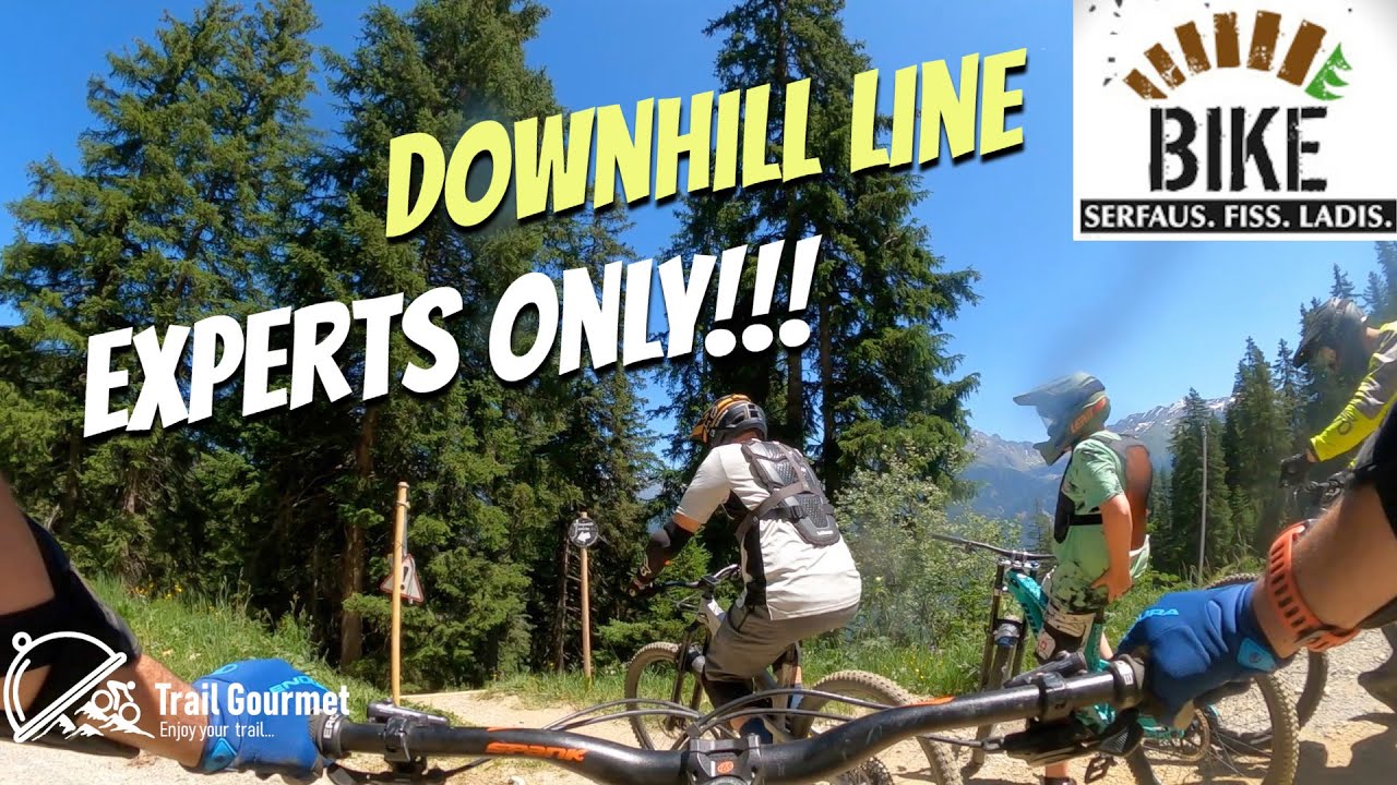 Downhill line, Serfaus-Fiss-Ladis | Sick dh racing track with crazy features | Propain Spindrift