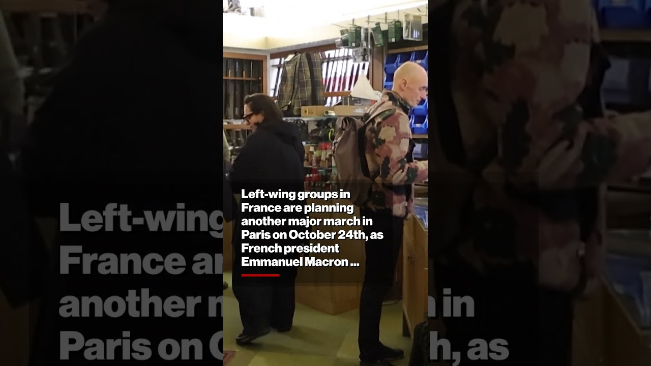 Paris Business Owners Stock Up on Weapons and Pepper Spray for Round 2 of Riots #shorts