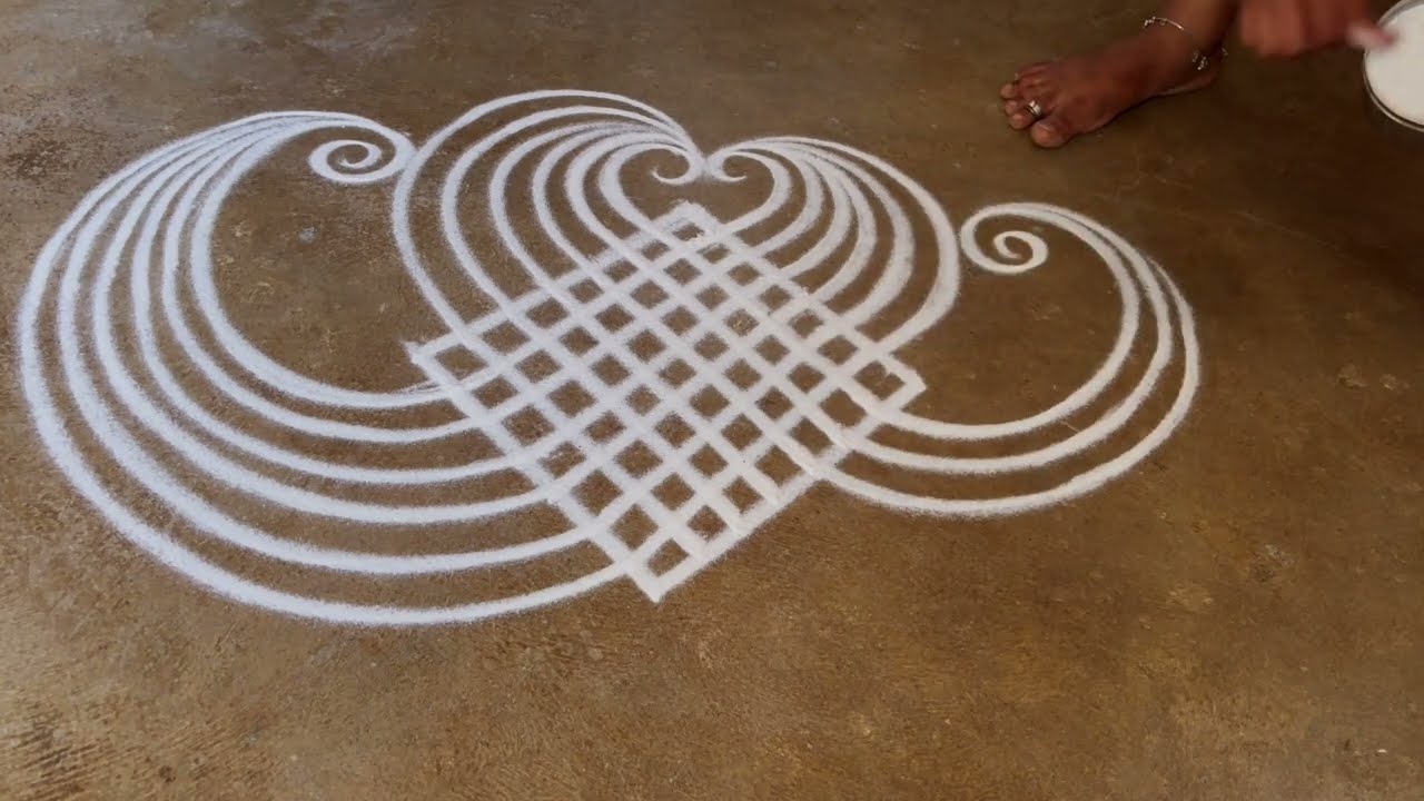 Easy padikolam designs| Simple muggulu designs| easy rangoli designs| Beginners kolam