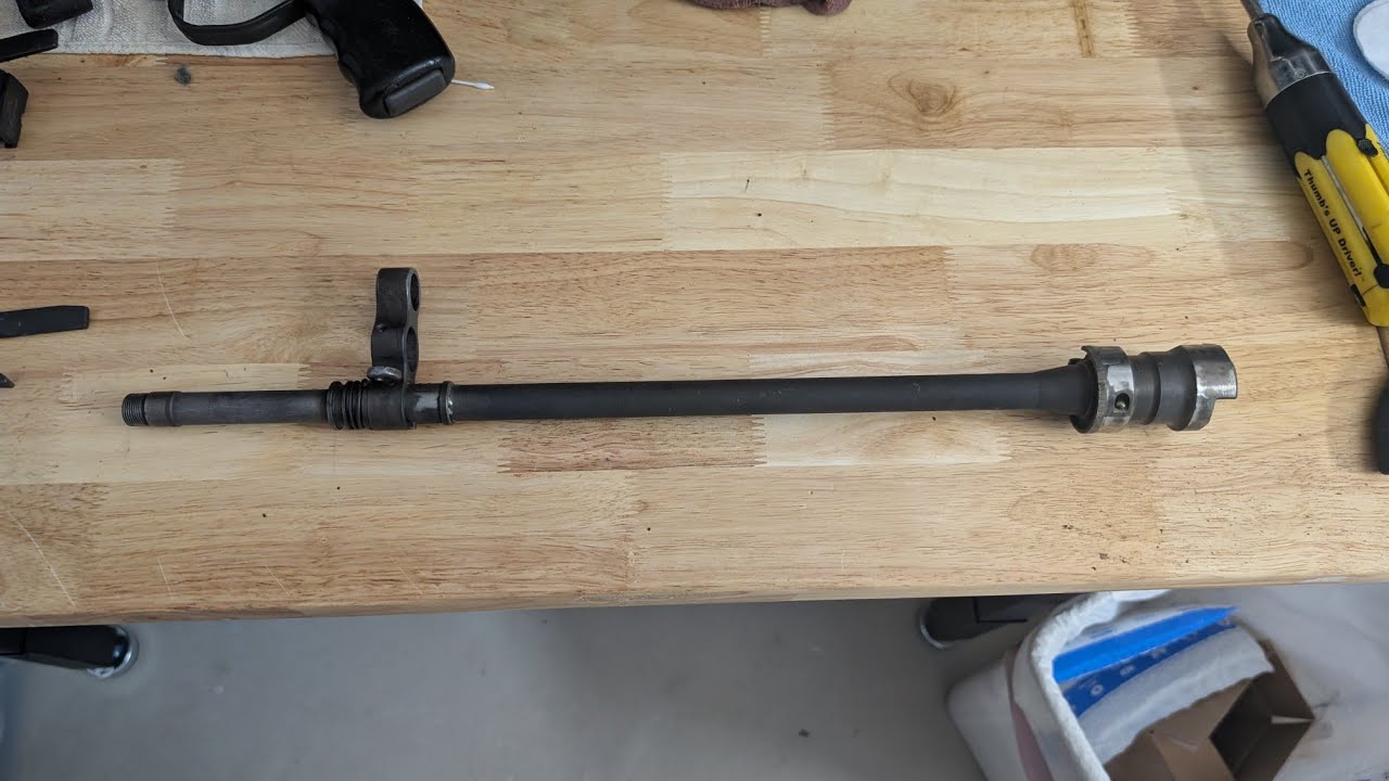 Cetme C parts kit Barrel and trunnion preparation.
