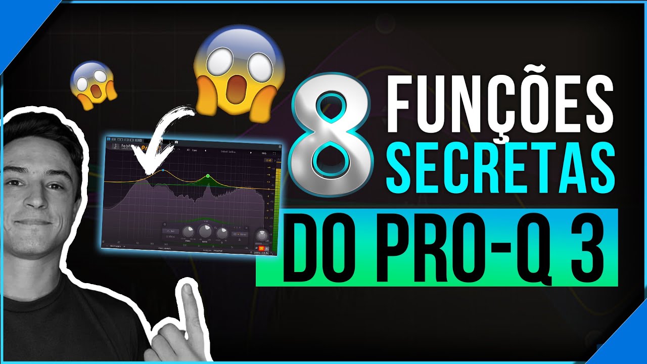 FabFilter Pro-Q3 - 8 Funções que Você PRECISA Conhecer! [A 8ª é sinistra]