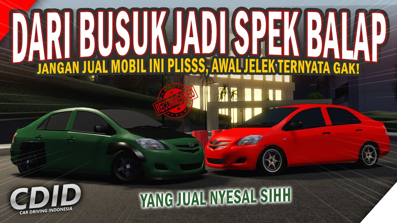 GUE MINTA MAAF! 🙏 Gue Katain Jelek, Mobil Box Harian Ini Jadi Spek Balap! | CDID UPDATE ROBLOX V2.5
