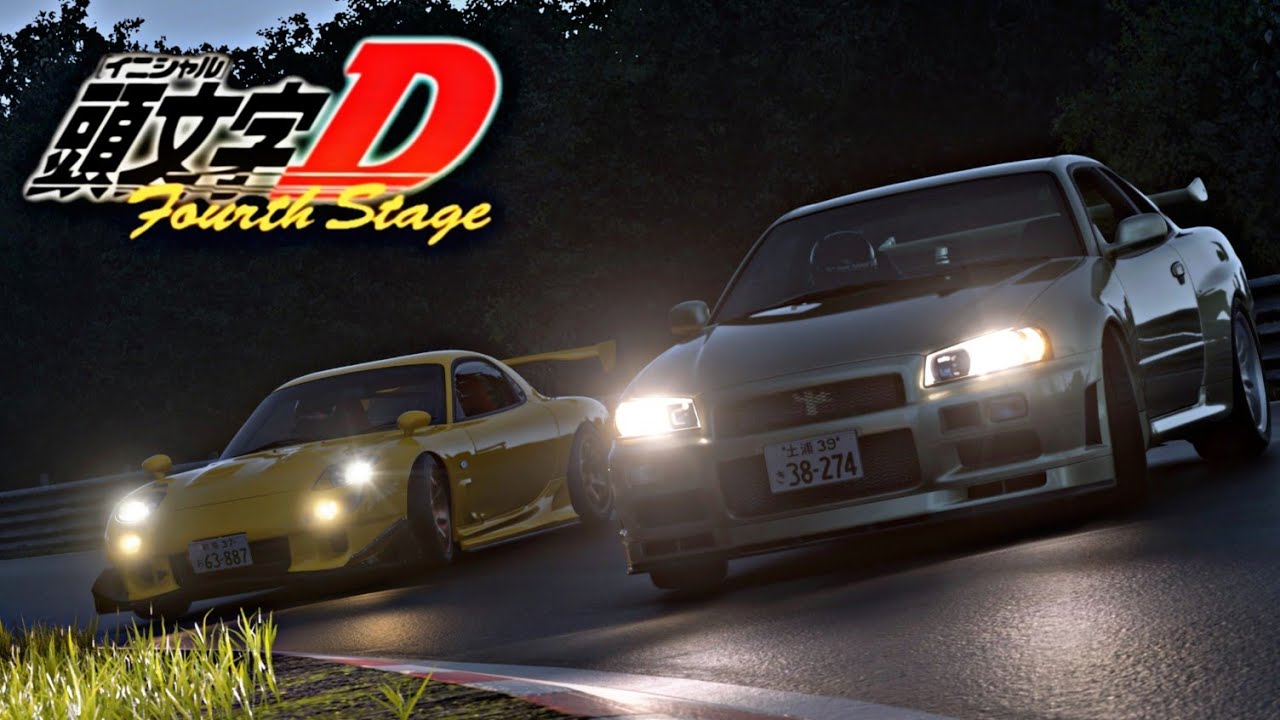 頭文字D 星野好造(R34)vs高橋啓介(FD3S)【完全版】〜ゴッドフットと呼ばれた男とのバトル〜【グランツーリスモ7】