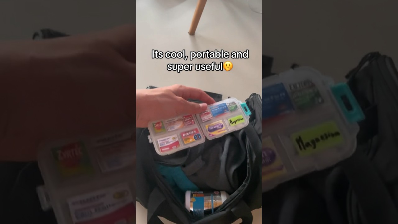 Its the N.1 for pill sorting😌 #pharmacy #pills #portable #medicine #problem