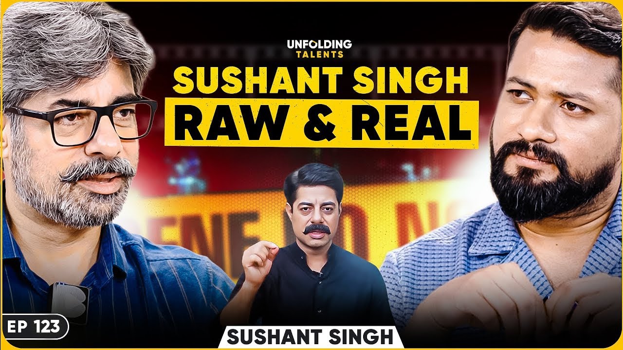 Inspiring Life Story of Savdhaan India Host Sushant Singh | UT EP123
