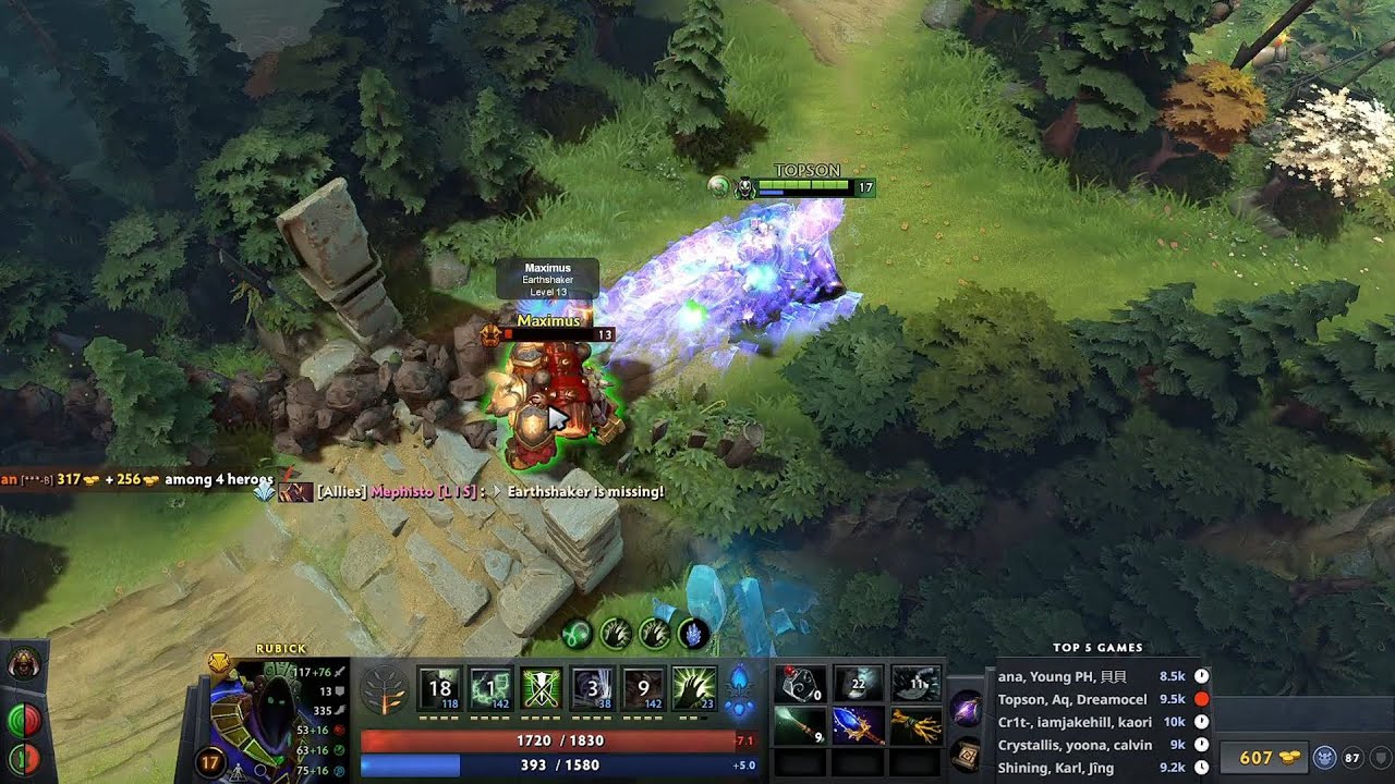 Topson found another Fun Combo on Rubick with aghs & shard