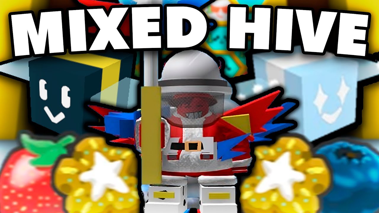 LA MIXED HIVE PERFECTA en BEE SWARM SIMULATOR 2026 🐝