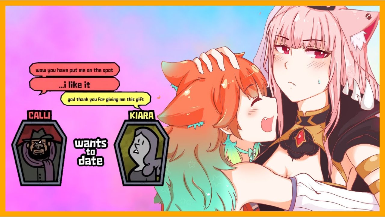 Kiara finally have a date with Calli but... | Hololive EN
