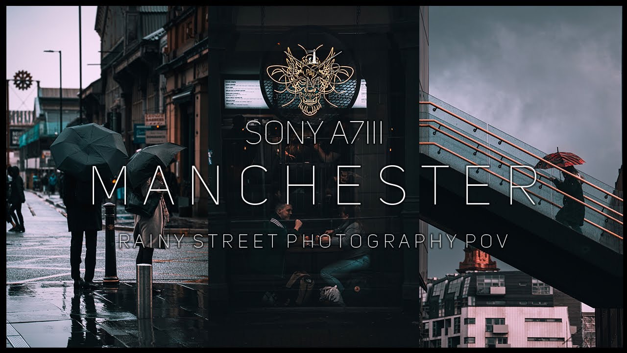 Rainy Street Photography POV In Manchester | Sony A7III + Tamron 70-300mm