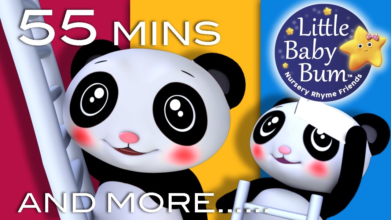 Star Light Star Bright | Plus Lots More Nursery Rhymes | 55 Minutes Compilation from LittleBabyBum!
