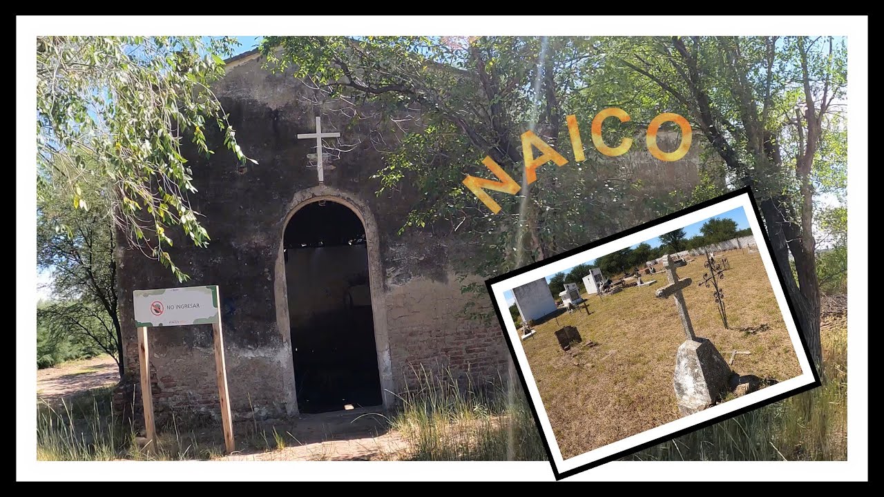Naico La Pampa ( pueblo fantasma), cementerio Historico 😱😱 Drone