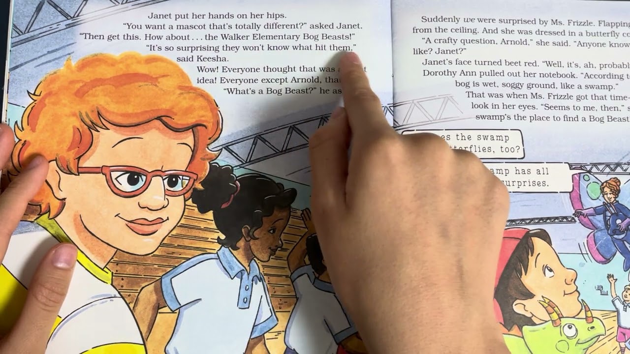 W135_ Butterfly and the bog beast