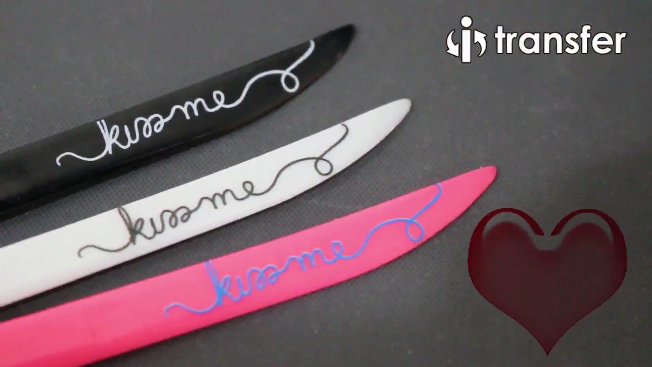 i-Transfer&reg; How&nbsp;to&nbsp;use PEN PRESS Machine printing&nbsp;on&nbsp;plastic pen -Printtotalsolution.com