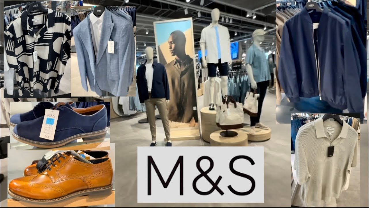 M&S Latest Collection 2025 || Men’s Clothing || M&S Store Shopping Tour . 