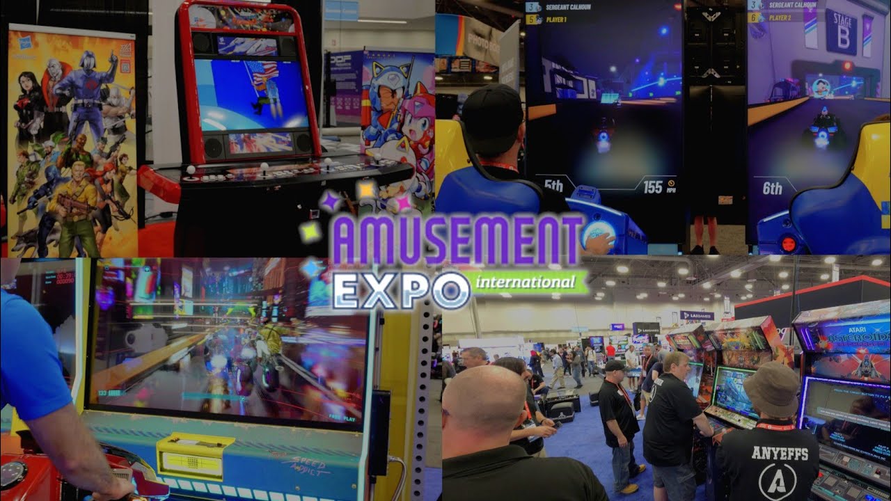 Reviewing The New Arcade Games Of Amusement Expo 2026