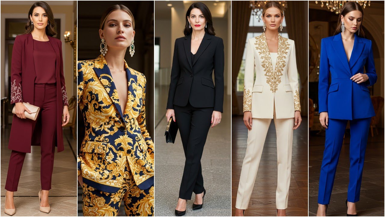 150+ Elegant Mother of the Bride Pant Suits | Wedding Fashion Inspiration 2025