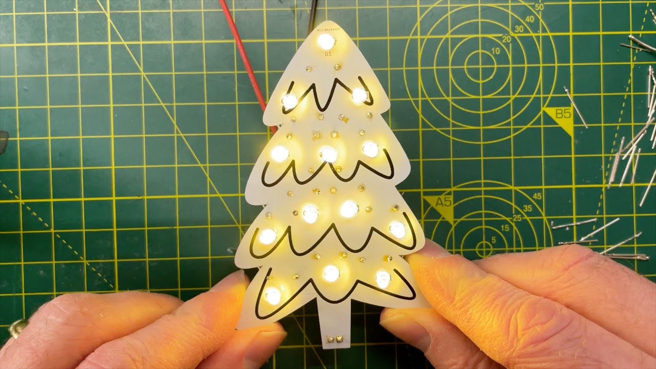 DIY Christmas Tree PCB Project: Step-by-Step Tutorial & Review