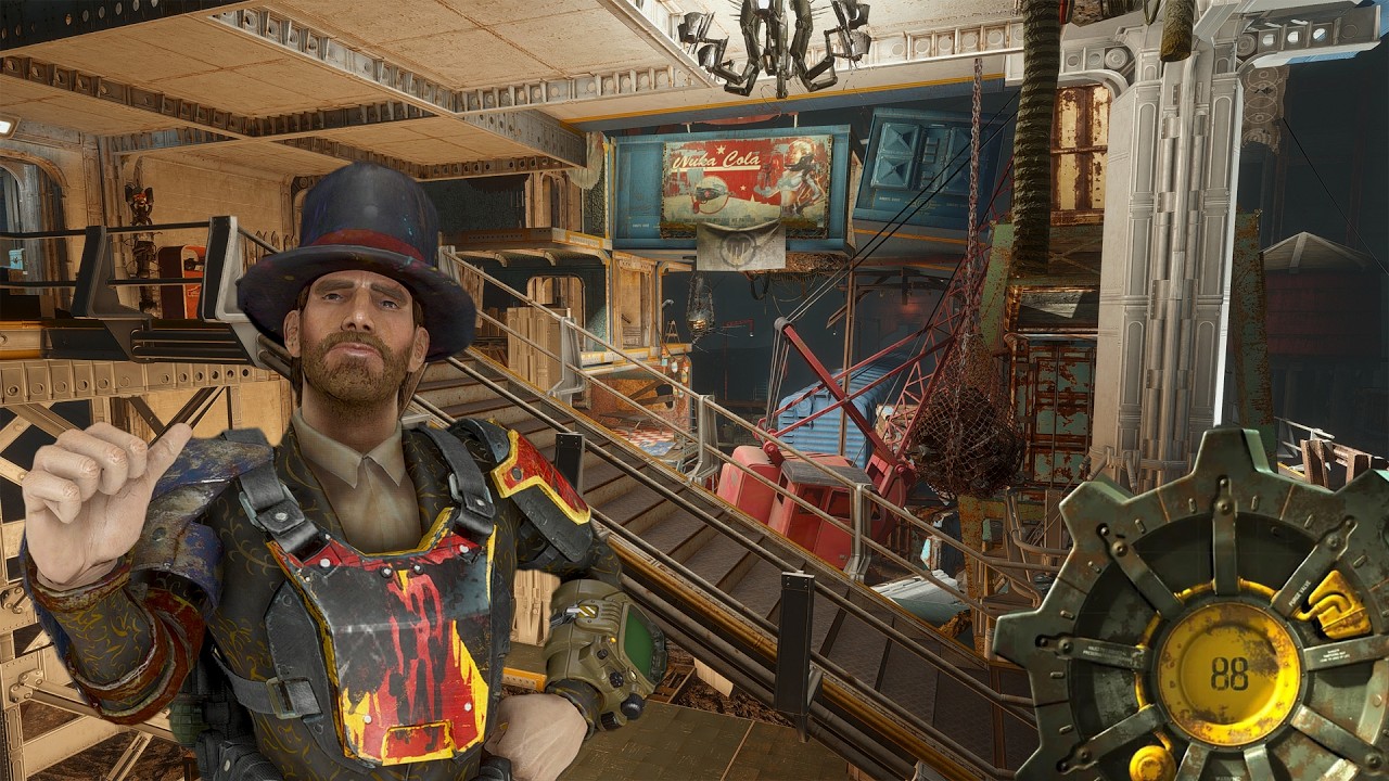 I Built a Secret Raider Vault in Fallout 4