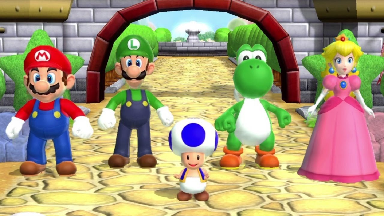 Mario Party 9 - Garden Battle