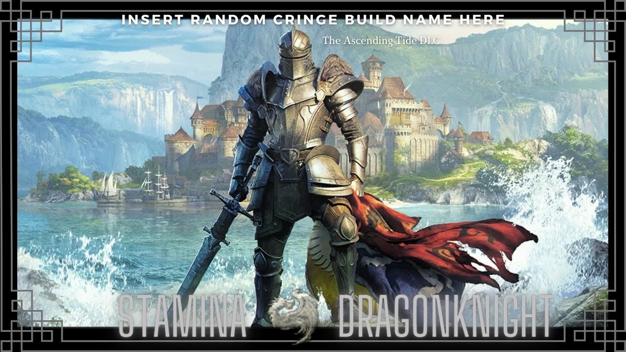 Stamina Dragonknight - Battleground Gameplay | Ascending Tide DLC | ESO