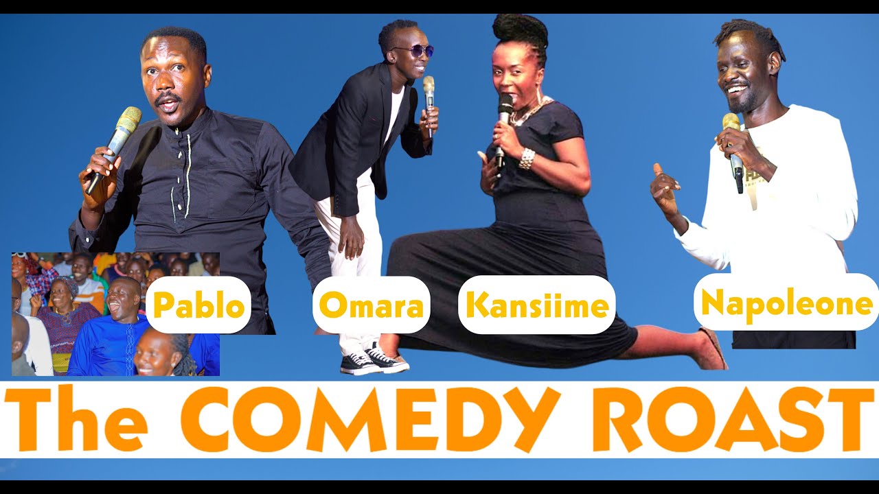 Веселый COMEDY ROAST с участием Анны Кансииме, Наполеоне, Омары Даниэль и Пабло