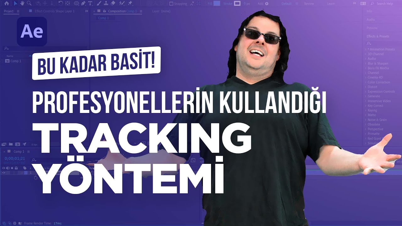 PROFESYONELLERİN KULLANDIĞI TRACKING YÖNTEMİ Bu Kadar Basit! After Effects ve Tracking