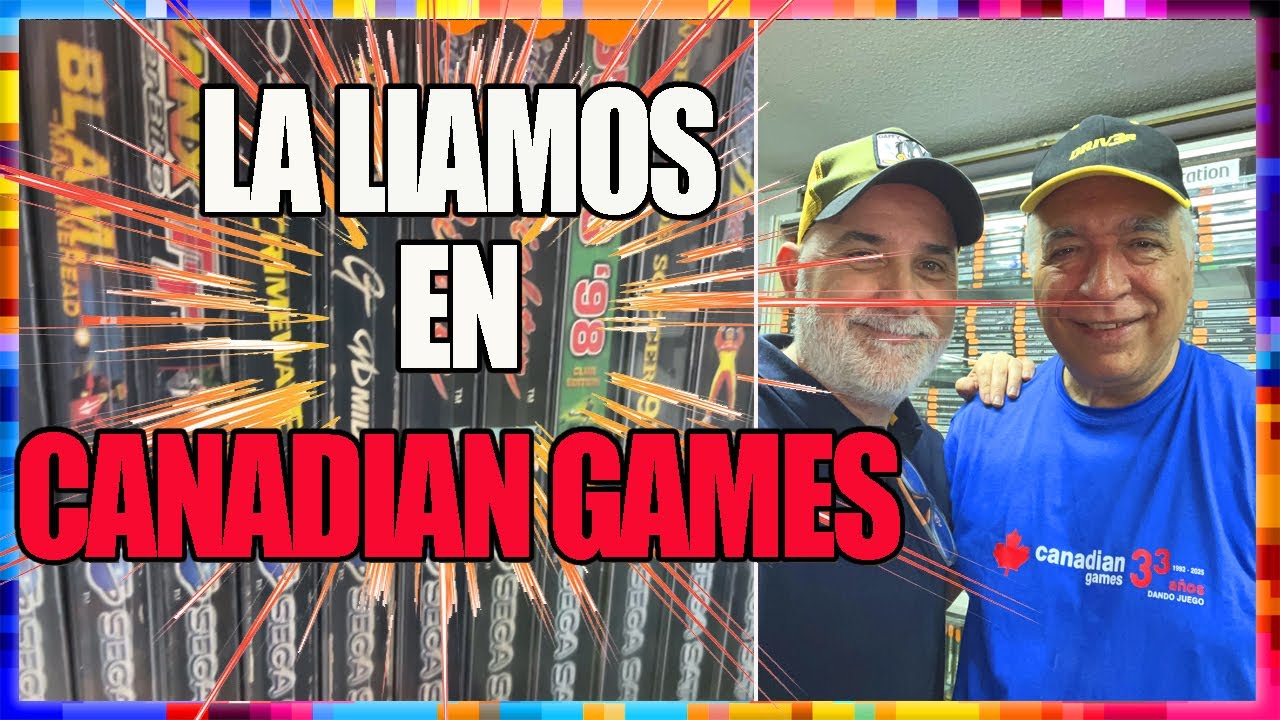 😲​ Si lo llego a saber... Visita a Canadian Games