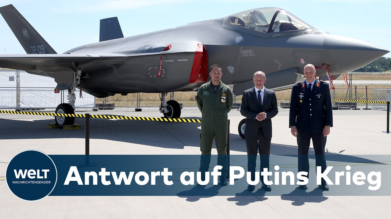 WASSERSTOFF UND WAFFEN: Kanzler Scholz betont Bedeutung der Luftfahrtindustrie | WELT Dokument