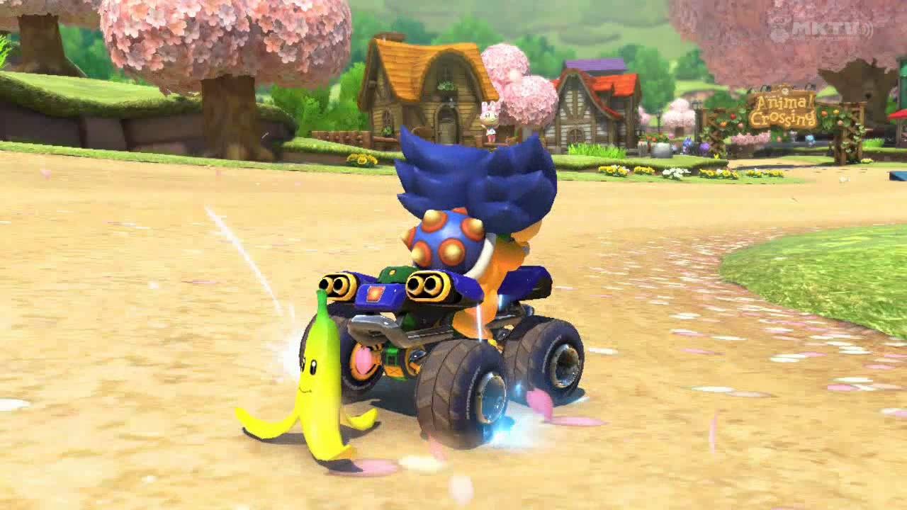 Wii U - Mario Kart 8 - Animal Crossing (Spring) Crossing Cup 100cc - Ludwig von Koopa