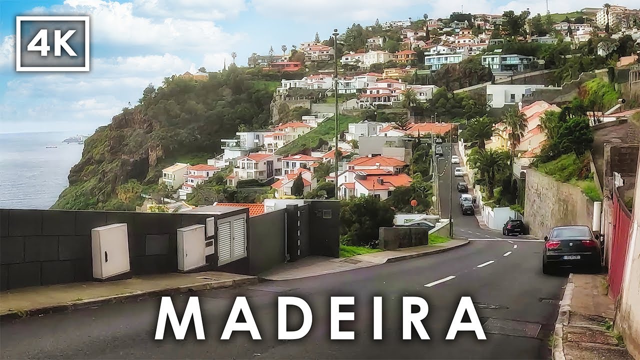 Откройте МАДЕЙРУ 🇵🇹 | Живописная поездка из Фуншала в аэропорт CR7 — Тур 4K