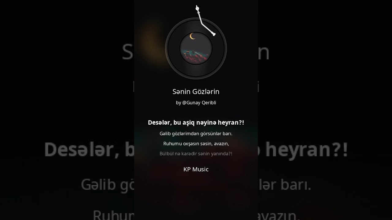 Söz: Günay Qəribli