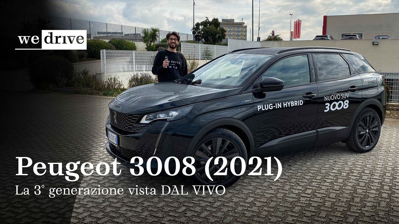 Peugeot 3008 (2021) | La 3° generazione vista DAL VIVO! (ENG SUBS)