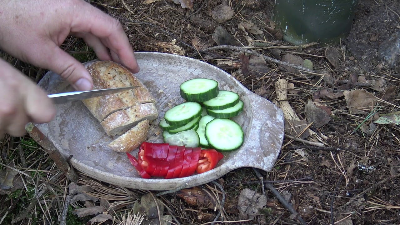 Oběd a kafe na čerstvém vzduchu