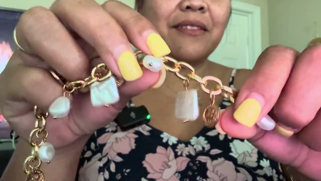 ASMR Organize Jewelry With Me - Jewelry Collection, Lots Of Tingly Jewelry Sounds 😆 With Whispering