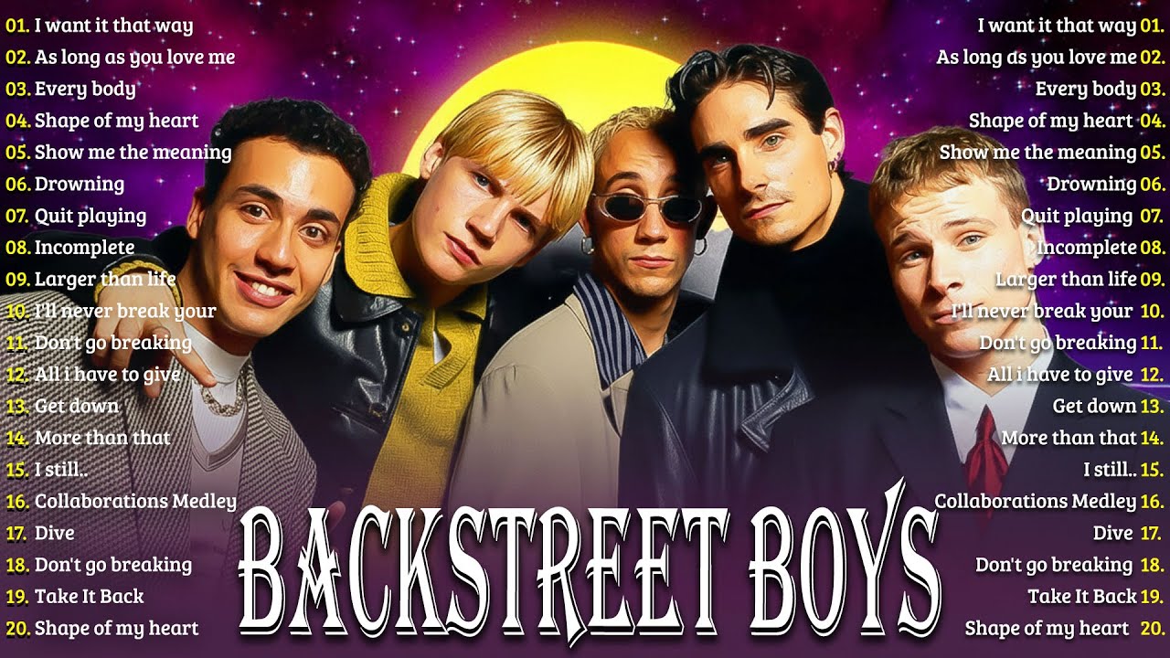 Backstreet Boys Love Songs Full Album 2025 || Backstreet Boys Greatest Hits Playlist #lovesongs