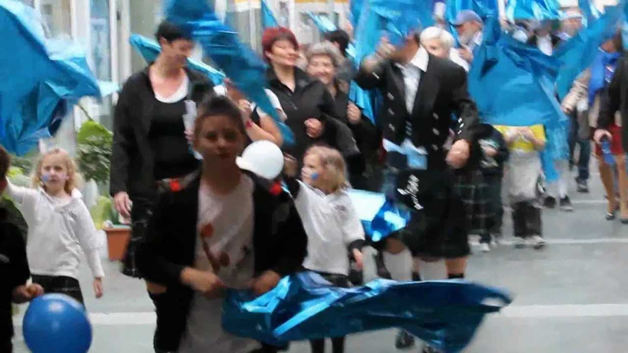Gunfire: Schotten rocken gegen Wels.avi