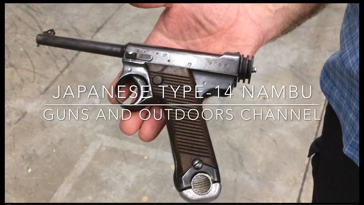 WWII Japanese Nambu Pistol -- Type 14