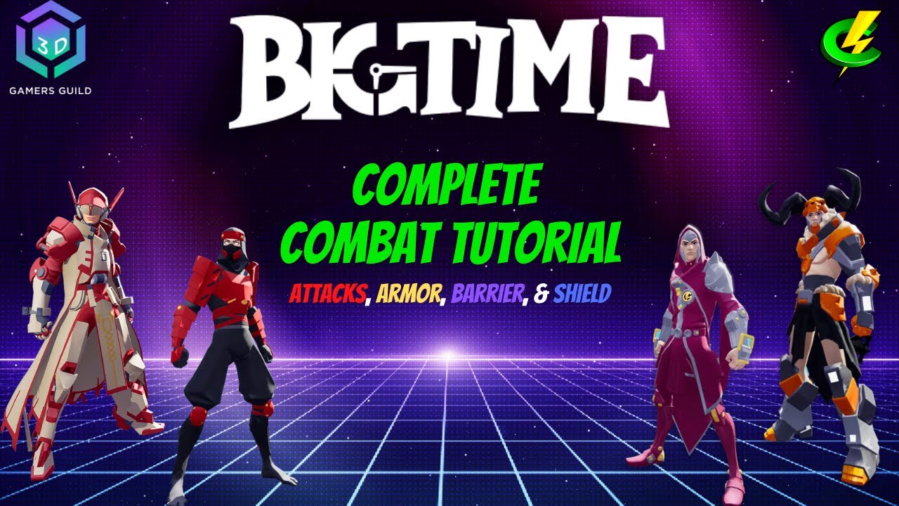 Big Time Complete Combat Tutorial - Attacks, Abilities, Armor, Barrier, and Shield