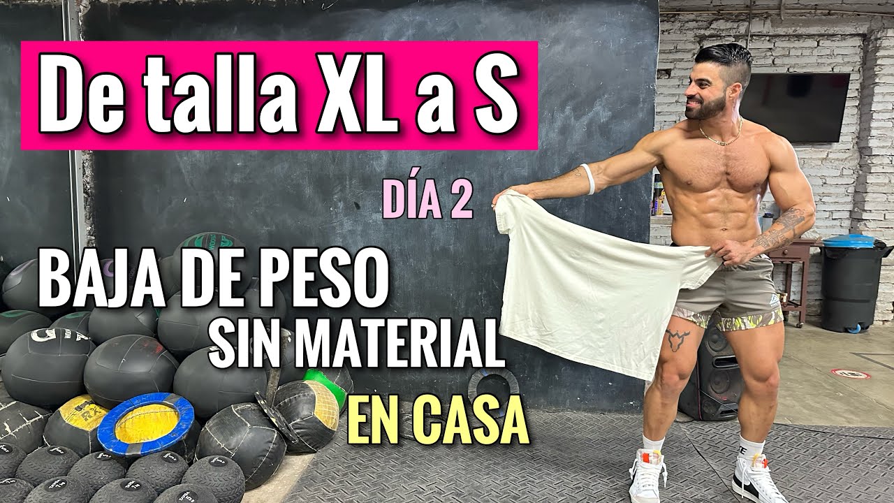 Ejercicios para Bajar Tallas de XL a S (20 Minutos) Baja La Panza Y Suda Conmigo