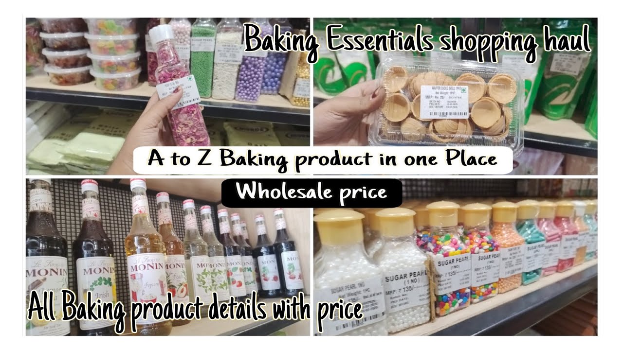 A To Z Baking products shopping in one place|| in Chennai Central|| with wholesale price||#vlog #yt