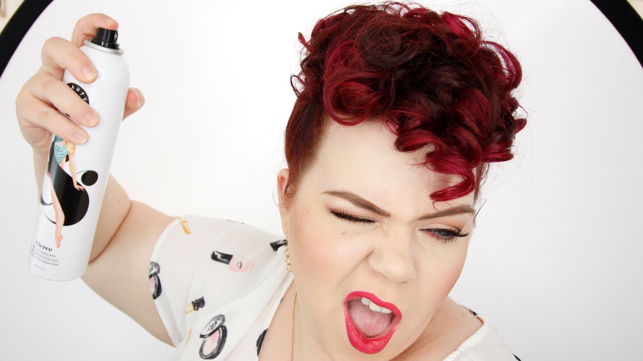 Retro Updo Hair Tutorial | THE POODLE