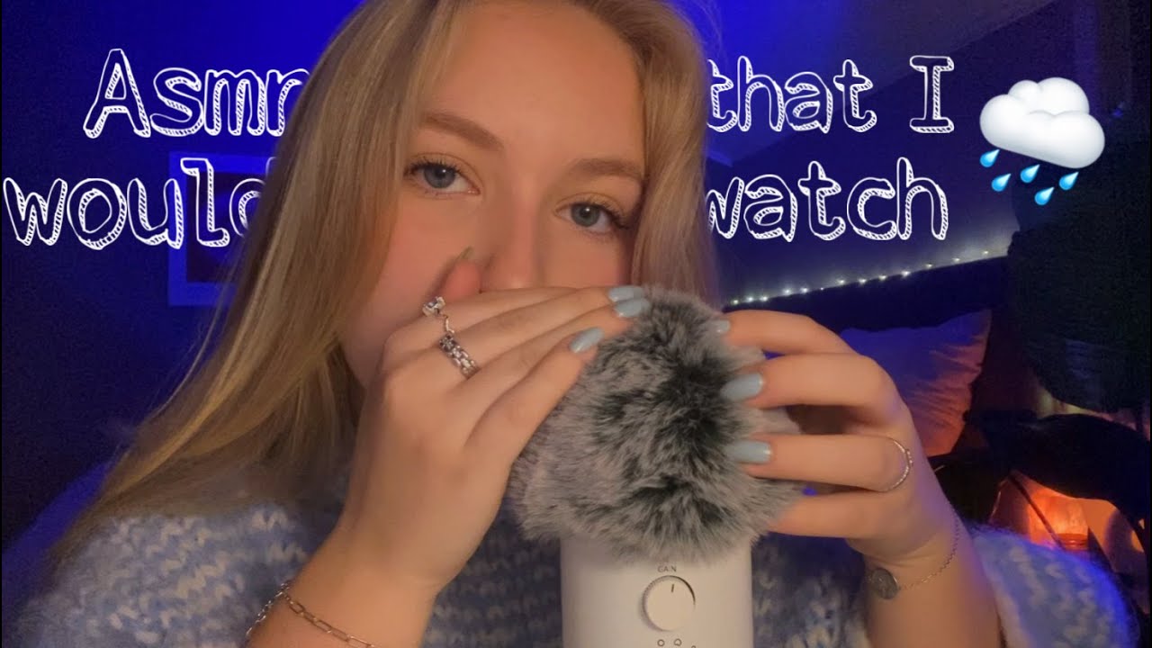 asmr but it is something that I would have watched 🌧💙🌌