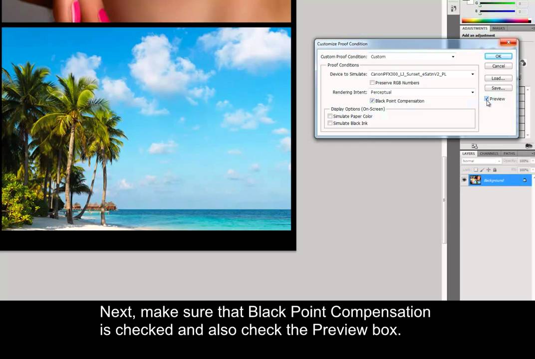 Soft Proofing in Photoshop