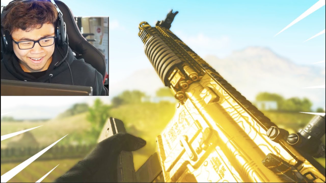 the GOLDEN M4A1.. (ROAD TO DEMARCUS in MODERN WARFARE)