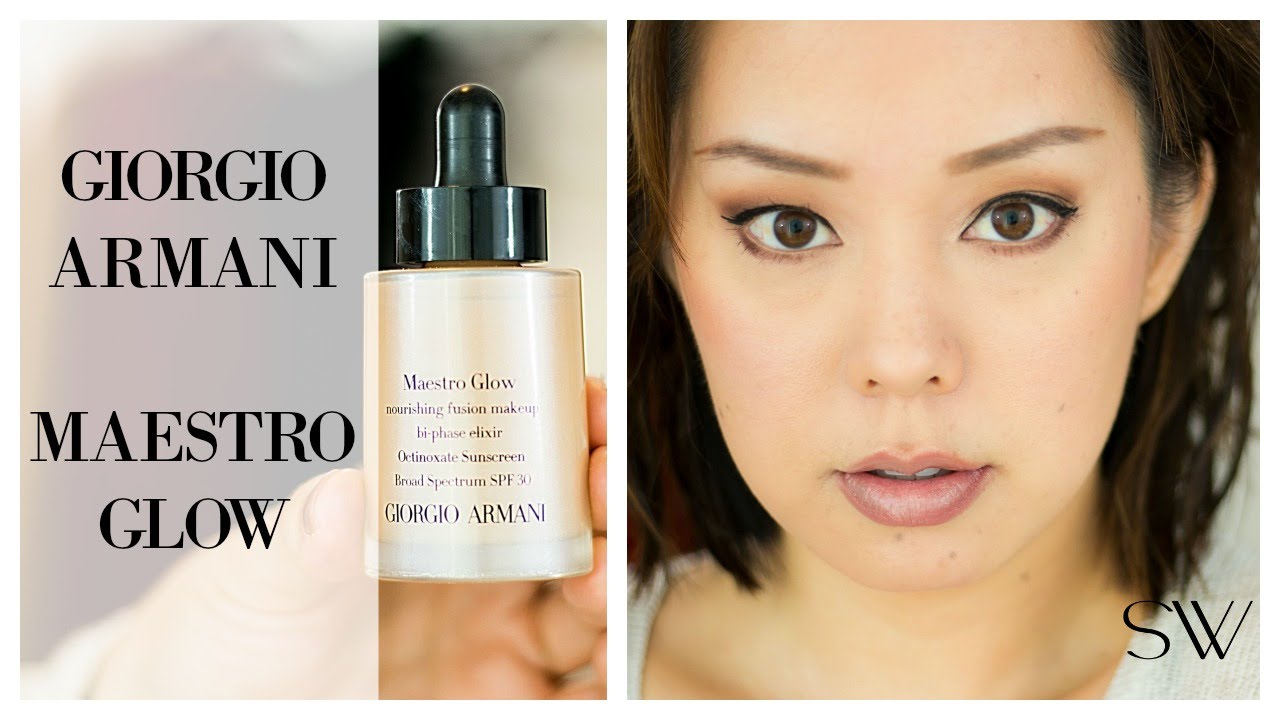 GIORGIO ARMANI MAESTRO GLOW FOUNDATION REVIEW